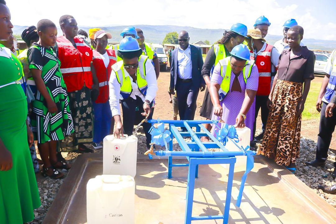 Bunambutye Landslide Victims Get Lifeline as OPM, Partners Commission Multi-Million Water Project