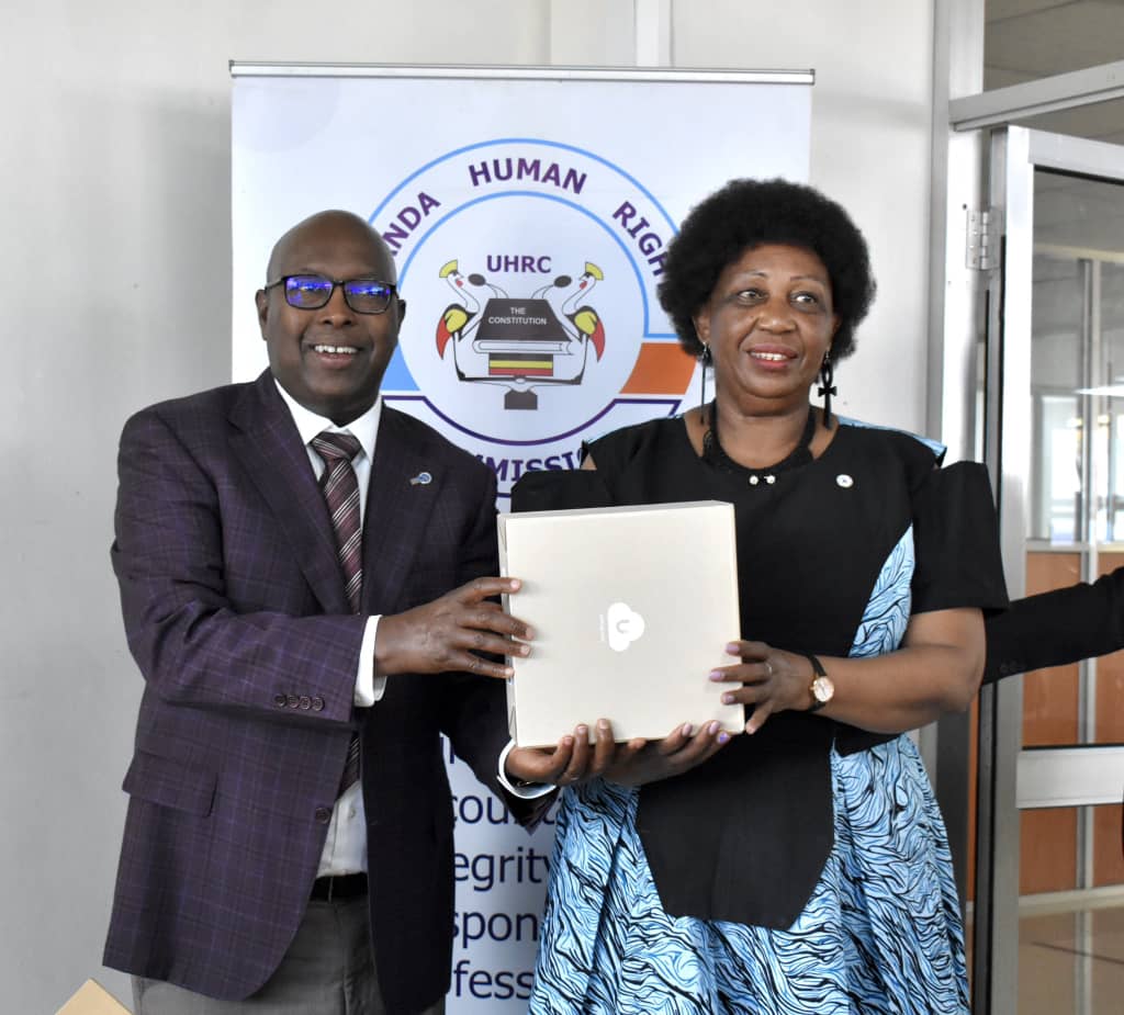 UHRC Receives Digital Security Equipment from Defend Defenders