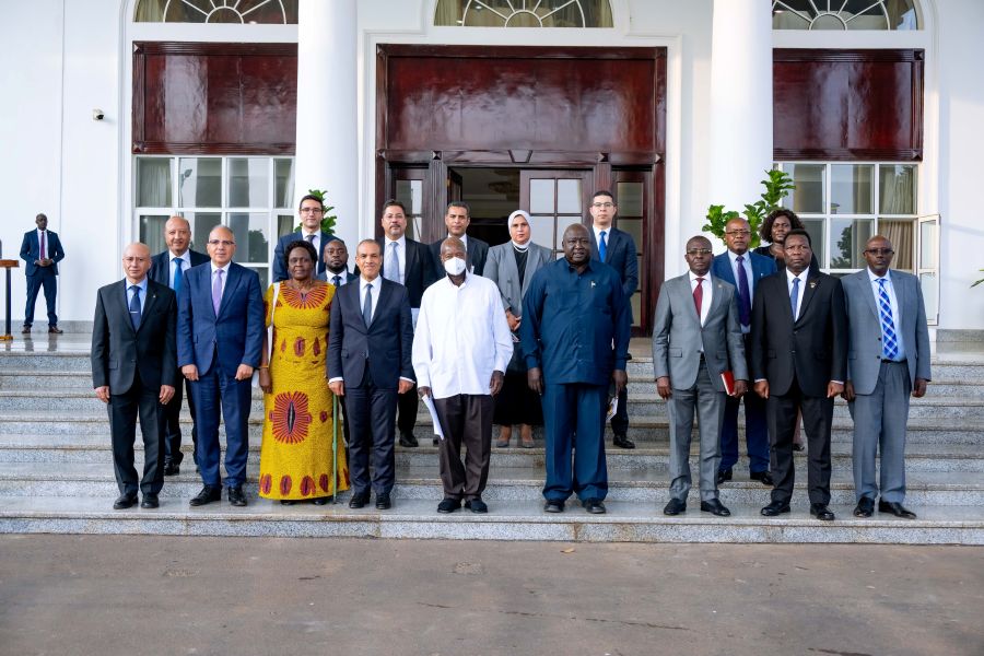Museveni, Egyptian Delegation Discuss Joint Investment Council, Regional Water Security