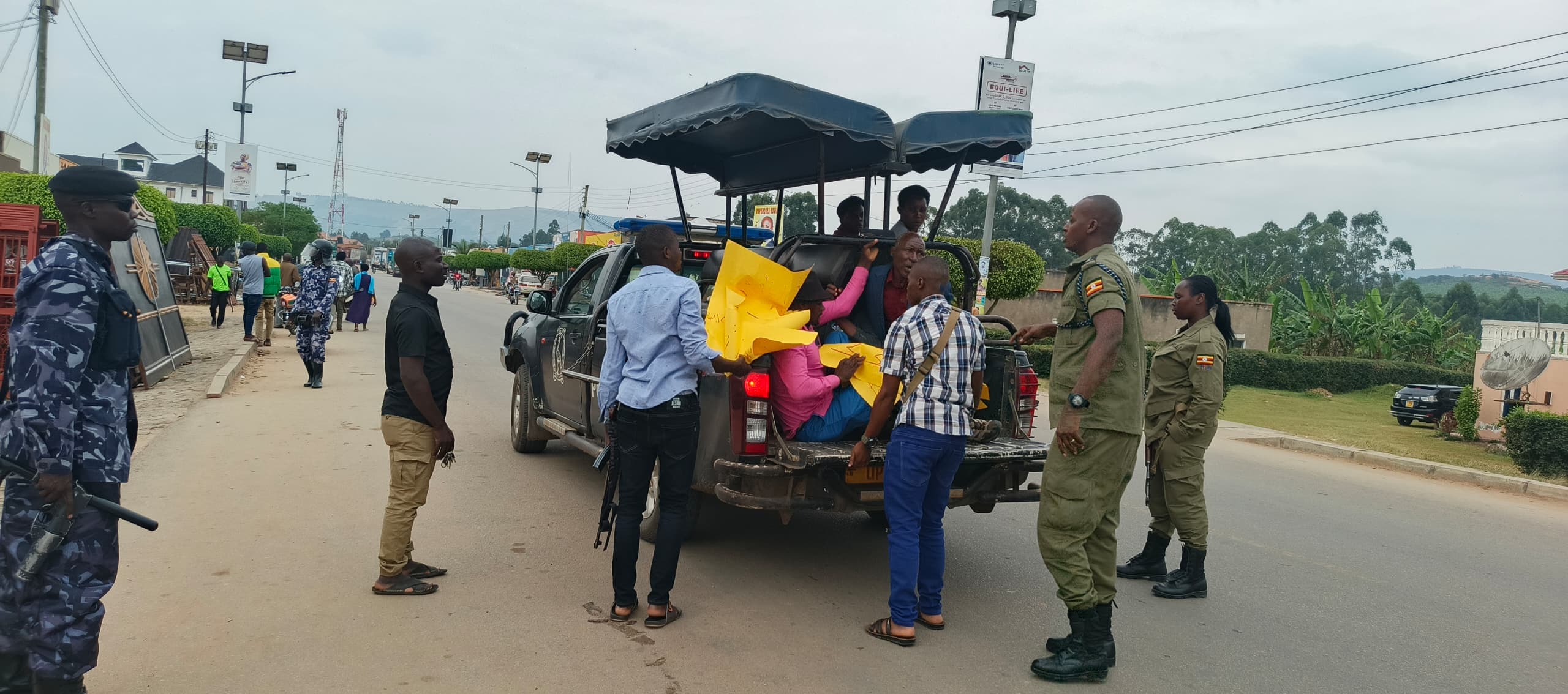 Ntungamo: Police Break Up Protest Over Cancellation of NRM Primary Win of District Councillor