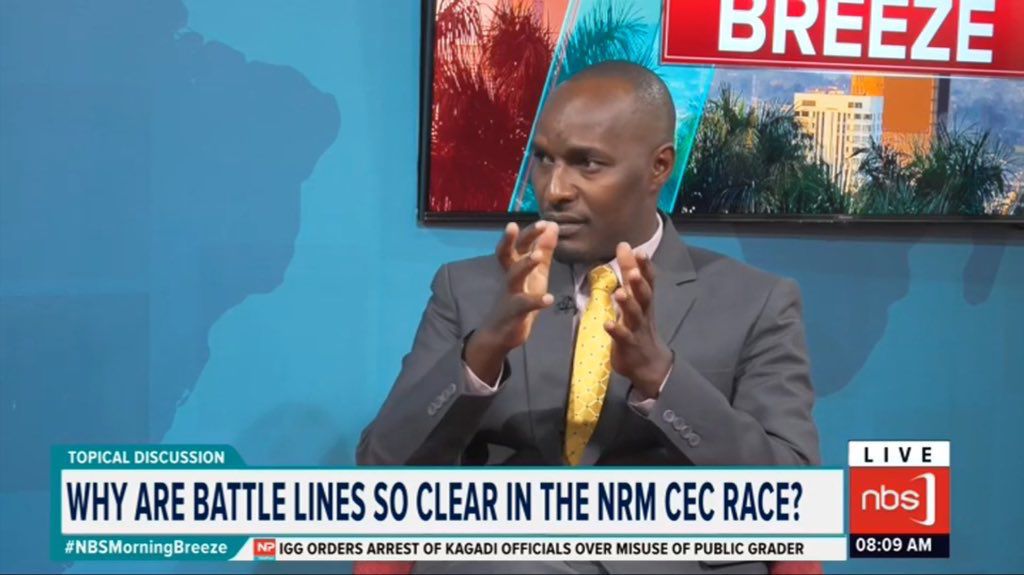 Jonard Asiimwe: NRM CEC Needs to Organise the House and End Absenteeism