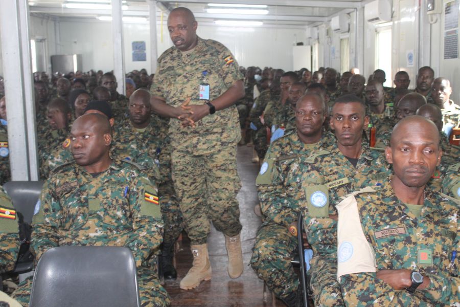 UPDF Troops Under UNGU-XI Urged on Vigilance in Somalia