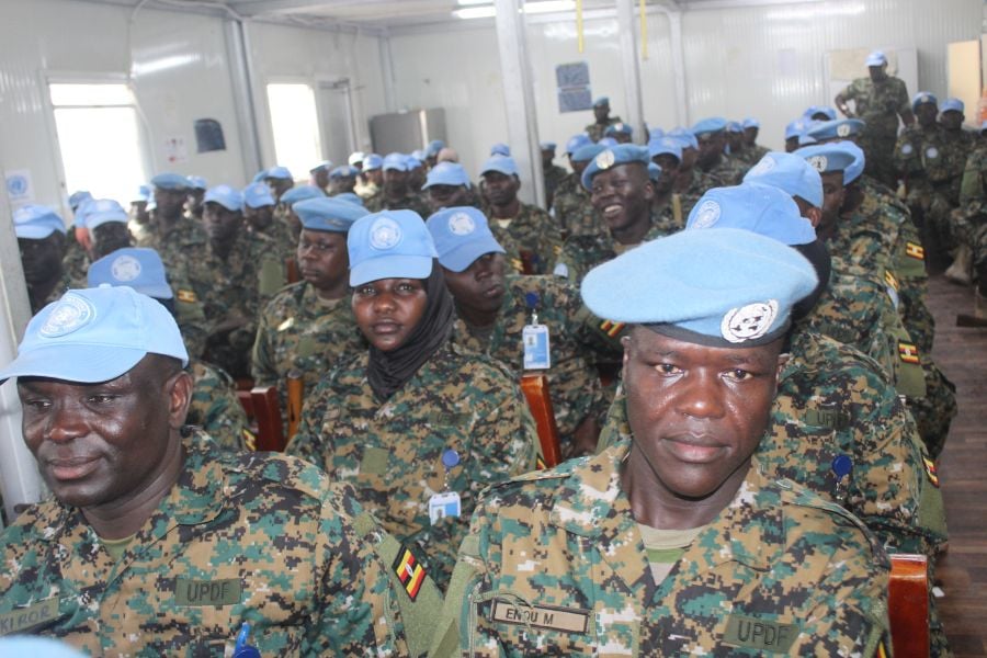 190 UPDF Non-Commissioned Officers Under UN Guard Unit in Somalia Promoted