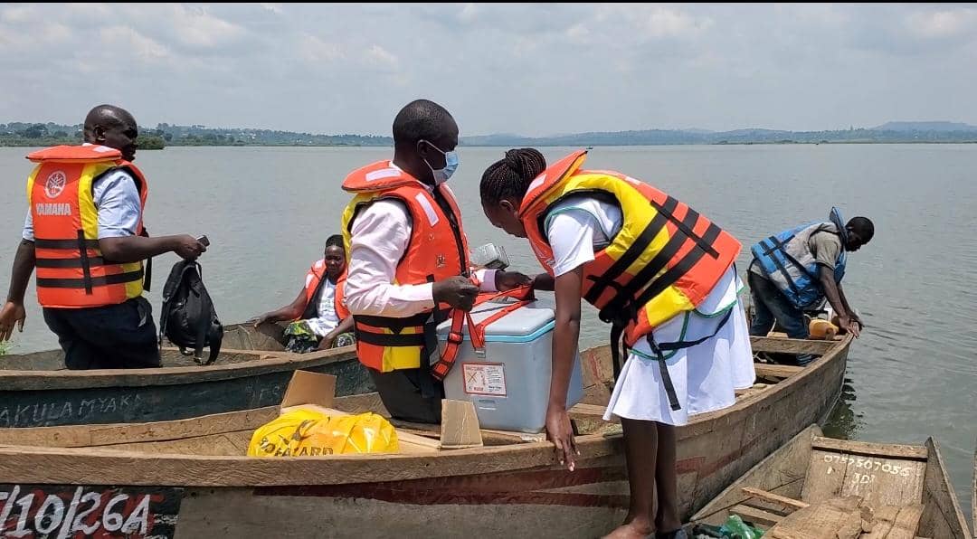 Health Workers Risk Lives Crossing Lake Wamala Without Safety Gear Amid Measles Outbreak