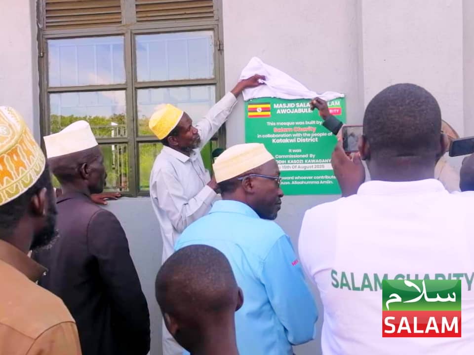 Salam Charity Hands Over Newly Constructed Mosques and Boreholes to Katakwi District