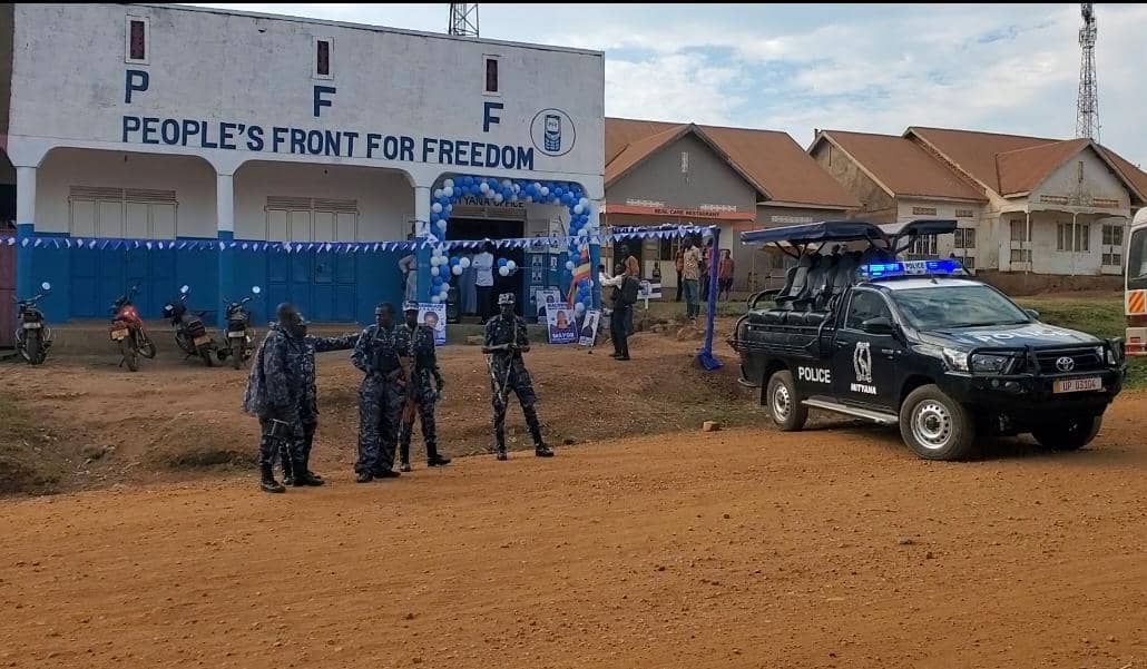Police Block PFF From Opening Party Offices in Mityana