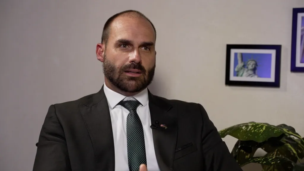 Son of Brazil's former president praises Trump's tariff hike on country