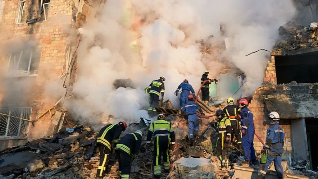 European leaders outraged after Russian strikes kill 21 and damage EU's HQ