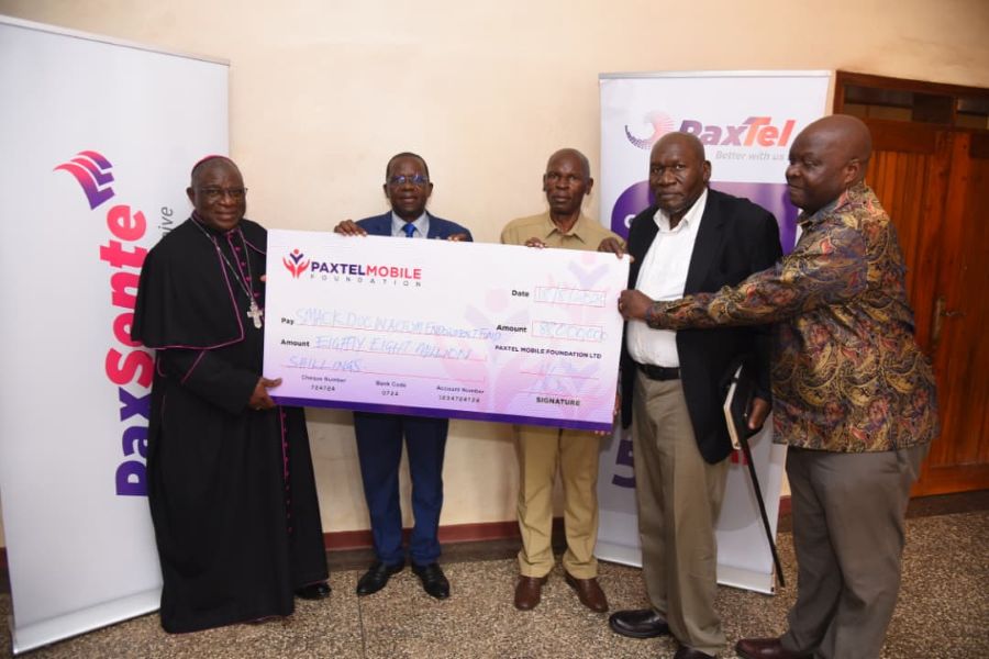 Paxtel Mobile Foundation Donates Shs85M to Kickstart SMACK Endowment Fund