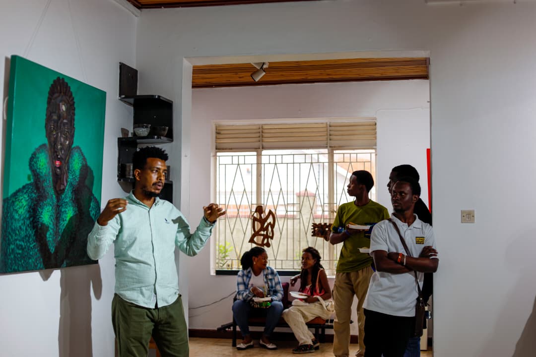 Eritrean Artist Nebay Abraha Explores Migration and Belonging in Powerful Solo Exhibition 