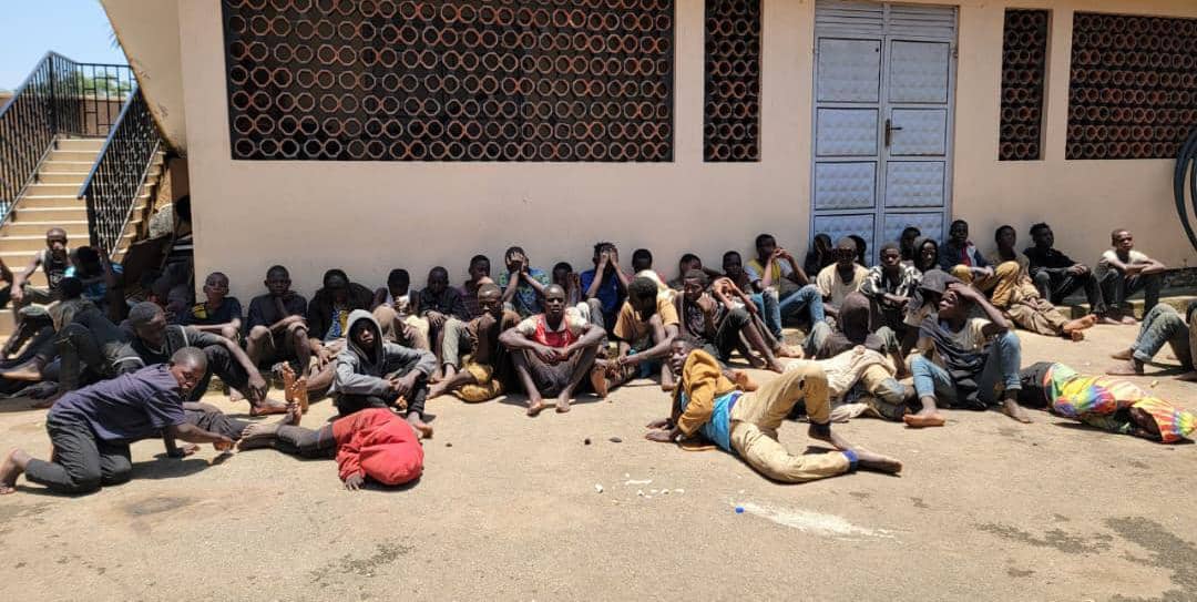 Mbarara Police Apprehend Over 124 Street Dwellers