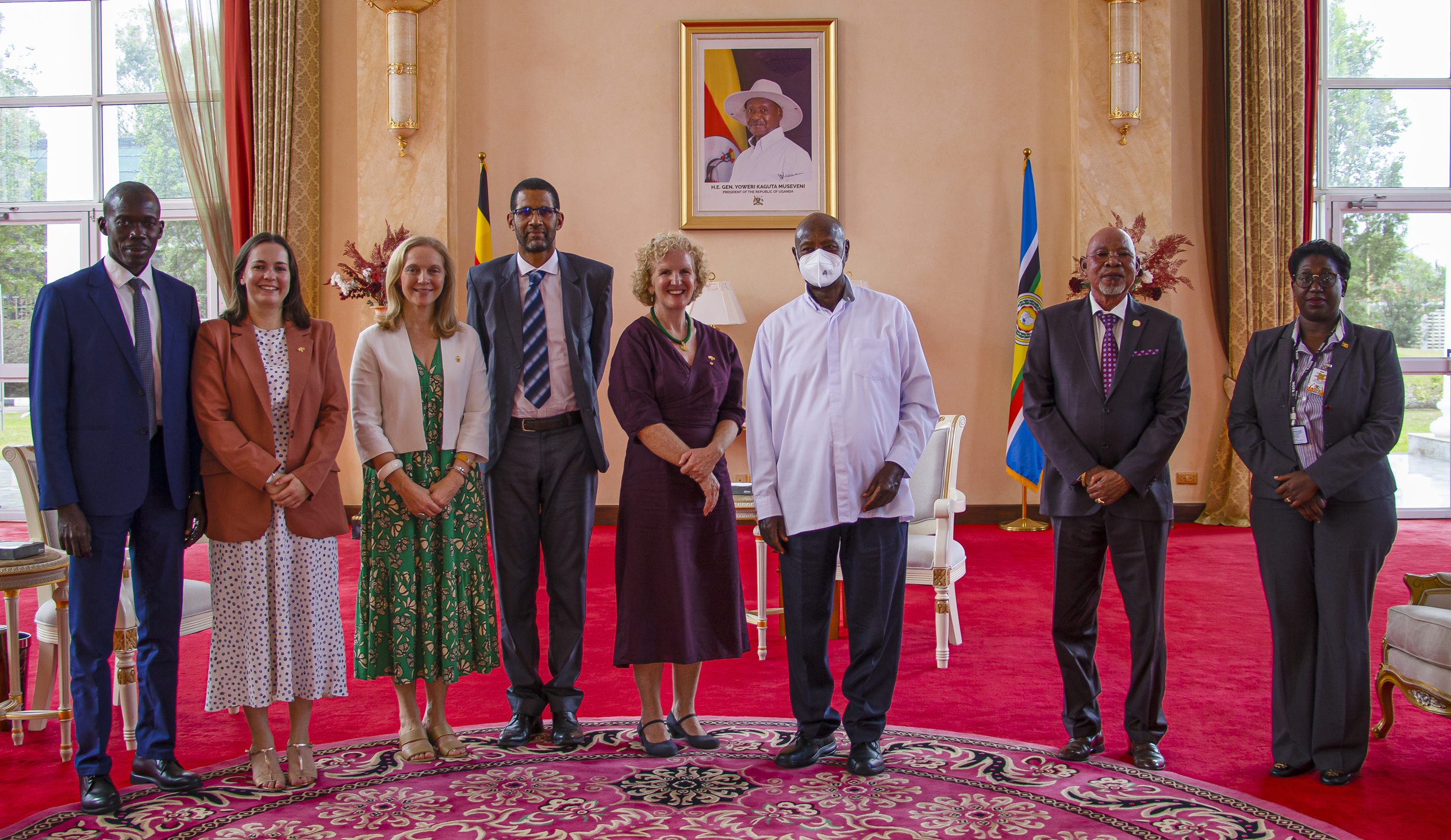 Museveni Receives Credential of new Irish, French, Thai Ambassadors to Uganda