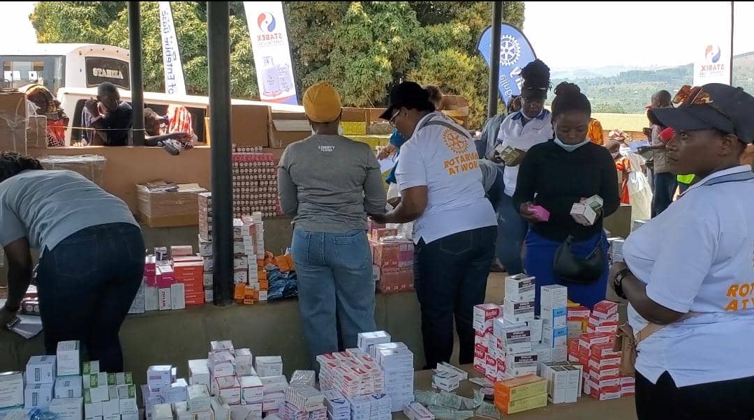 Rotary, Buganda Kingdom Host Free Medical Camp for Over 1,000 Residents in Ssekanyonyi