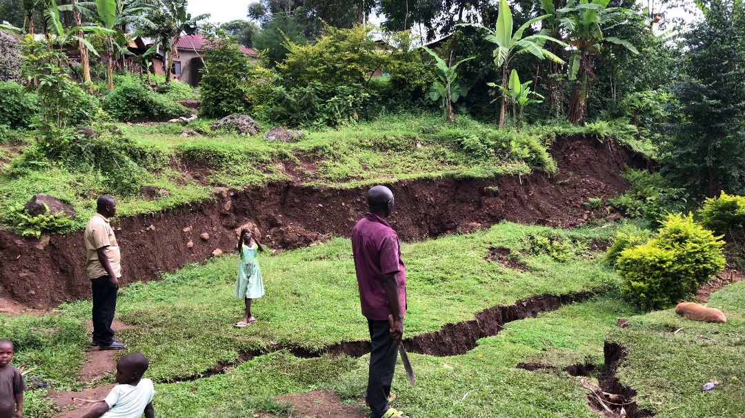 Cracks Split Through Mbale Villages