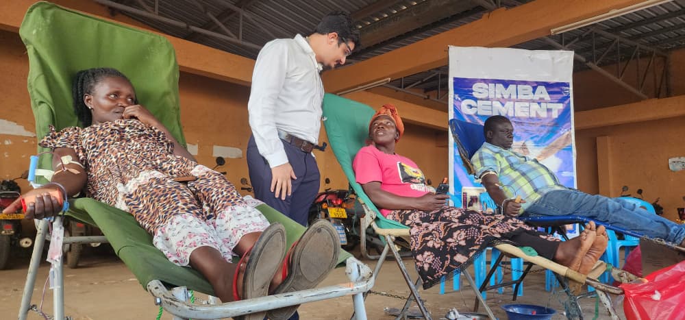 Simba Cement Partners with Blood Bank for Successful Donation Drive in Tororo