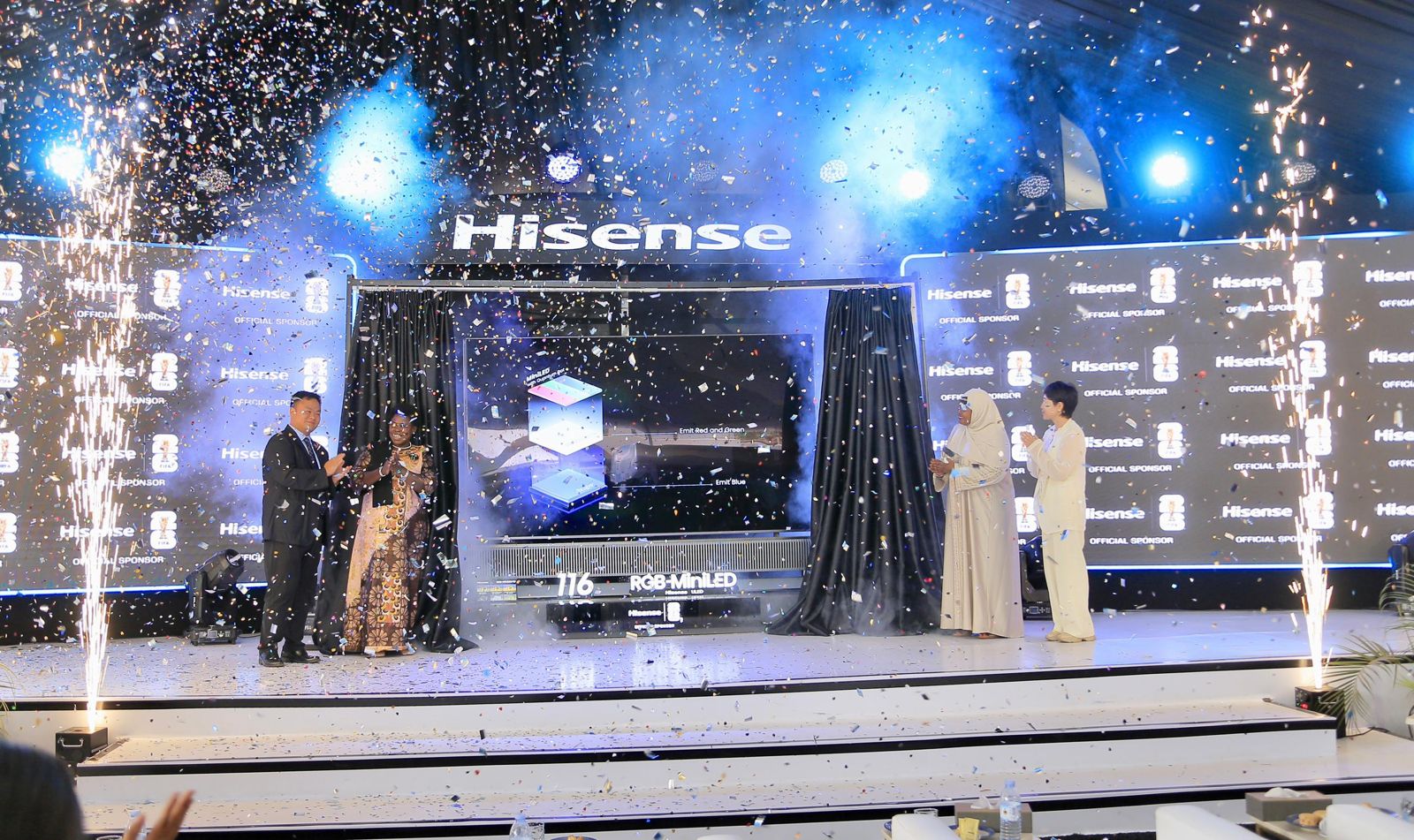 Hisense Unveils 116-Inch TV in Uganda