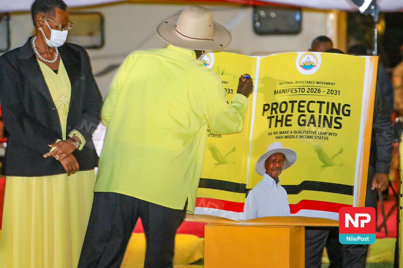 PHOTOS: President Museveni Unveils NRM Manifesto for 2026–2031