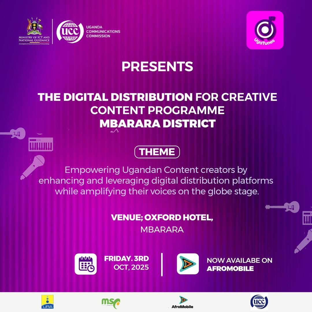 UgaTunes and UCC Take a Creatives’ Business Clinic to Mbarara