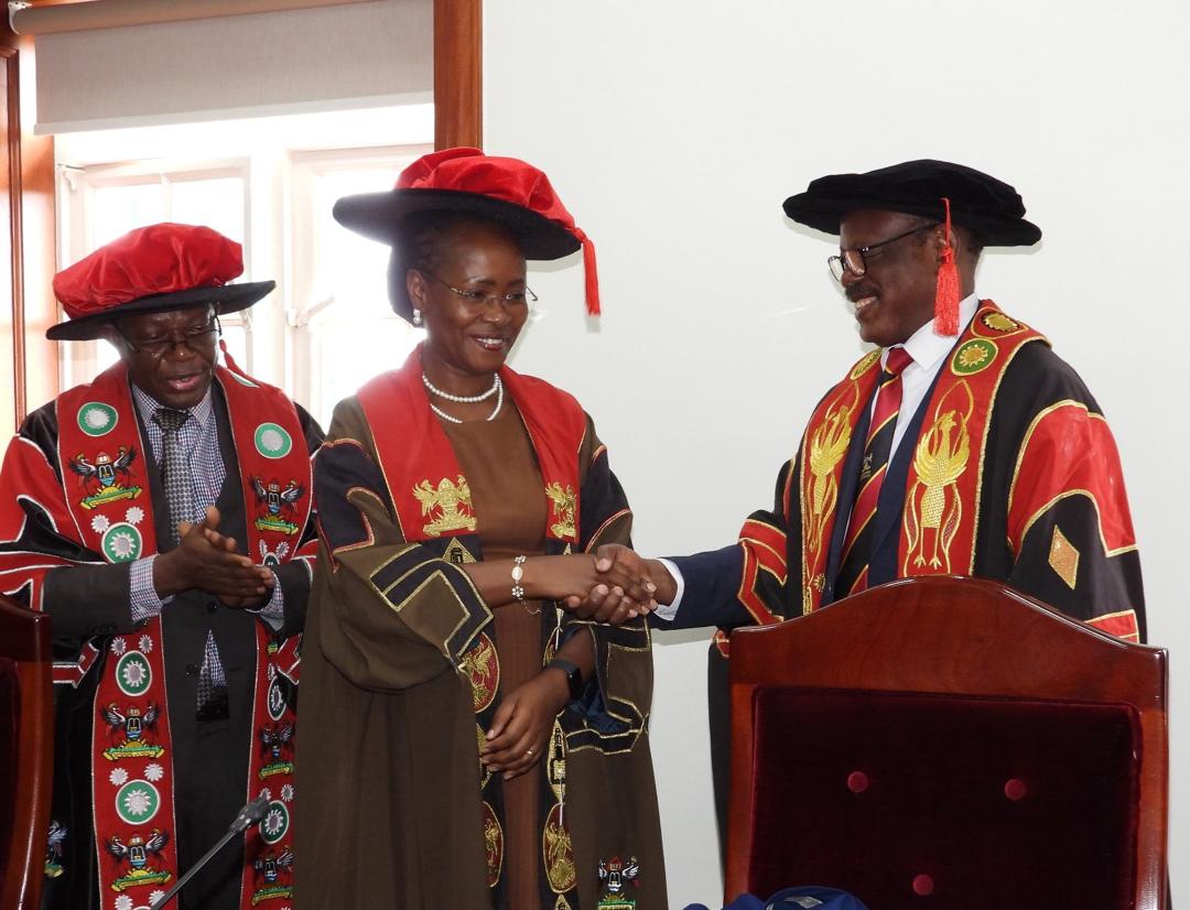 Prof Ssali Assumes Office as Makerere’s Deputy Vice-Chancellor