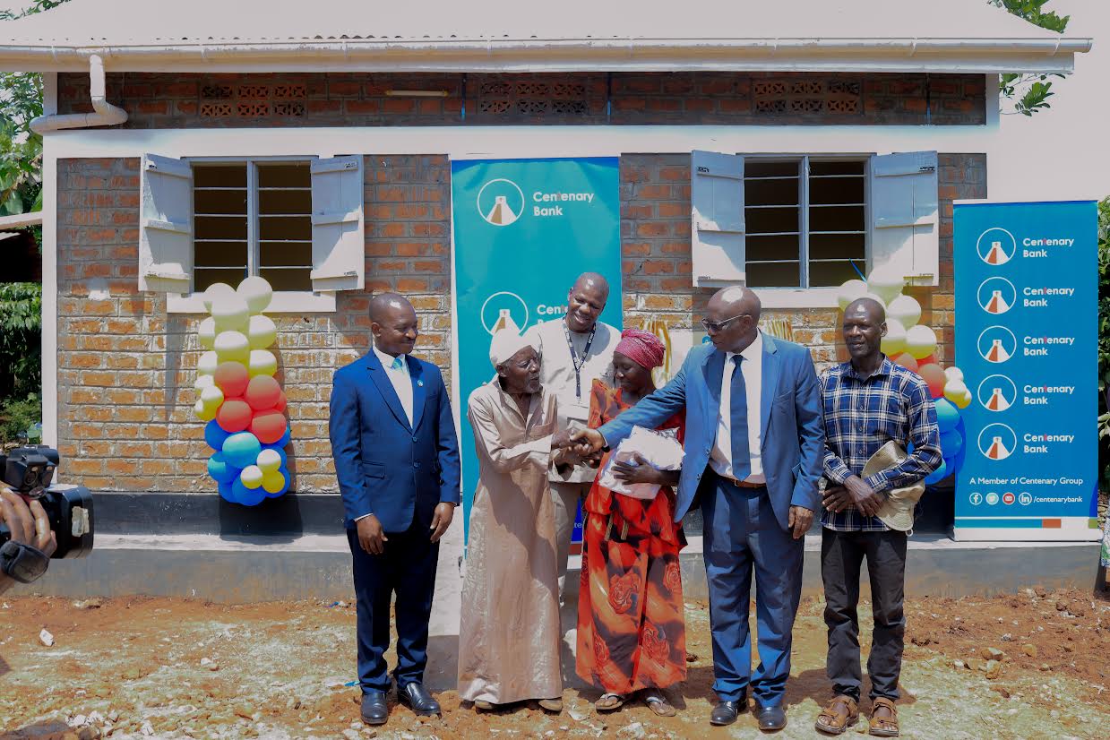 Centenary Bank Hands Over Homes to Vulnerable Elderly in Jinja