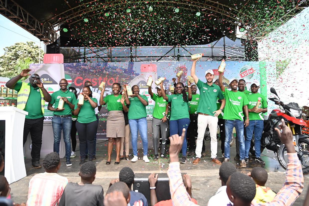 RUBiS Energy Launches Castrol Power 1 Oil for Motorycles onto Ugandan Market