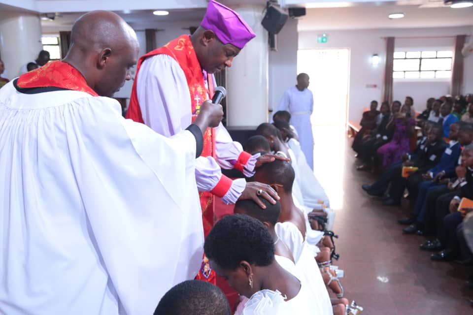 Archbishop Kaziimba Confirms 112 at Makerere, Calls for Spiritual Maturity