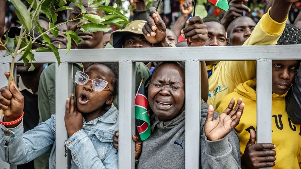 'We are orphans': Kenyans bid farewell to ex-PM Odinga in his political heartland