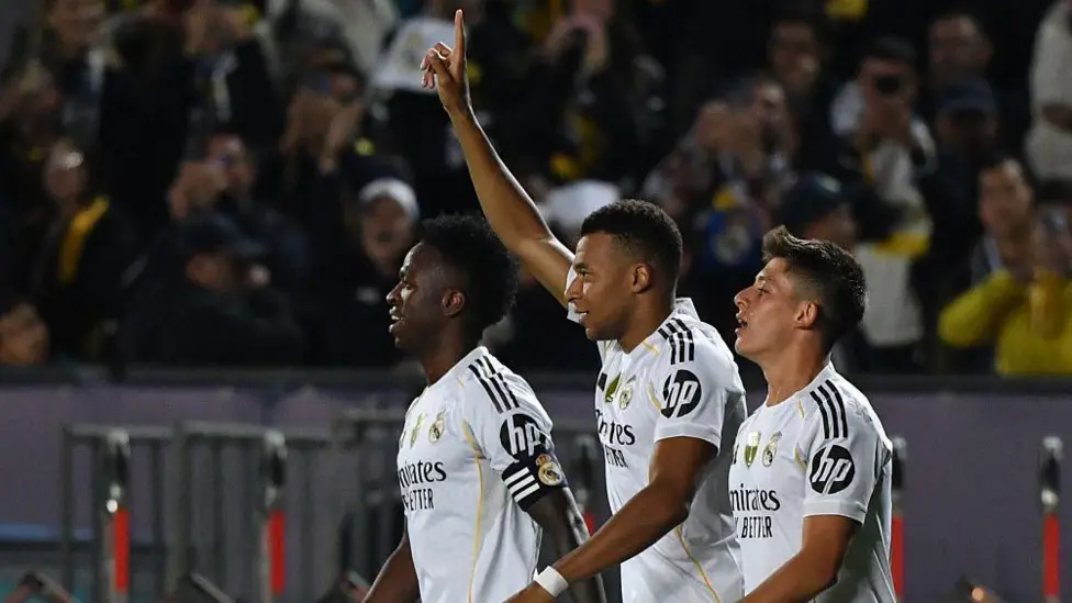 Mbappe reaches 60 Champions League goals as Real beat Kairat