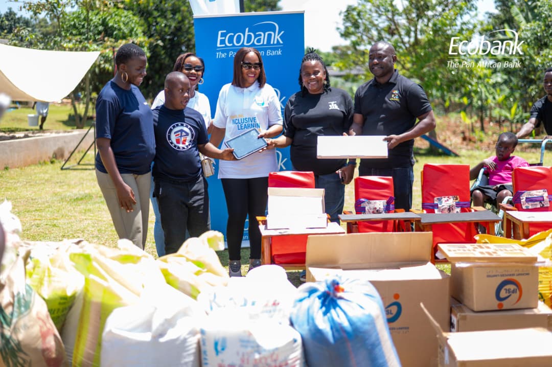 Ecobank Uganda Donates to Children with Special Needs in Wakiso