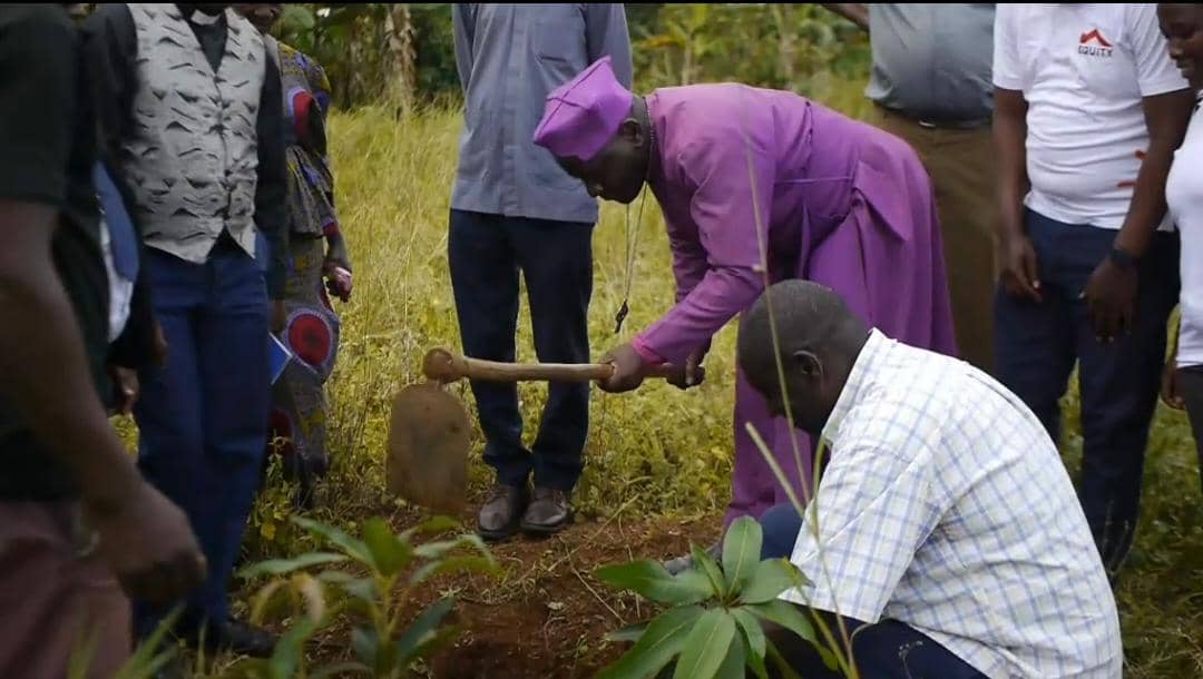 Bishop Bukomeko Urges Church Leaders to Plant Trees on Church Land