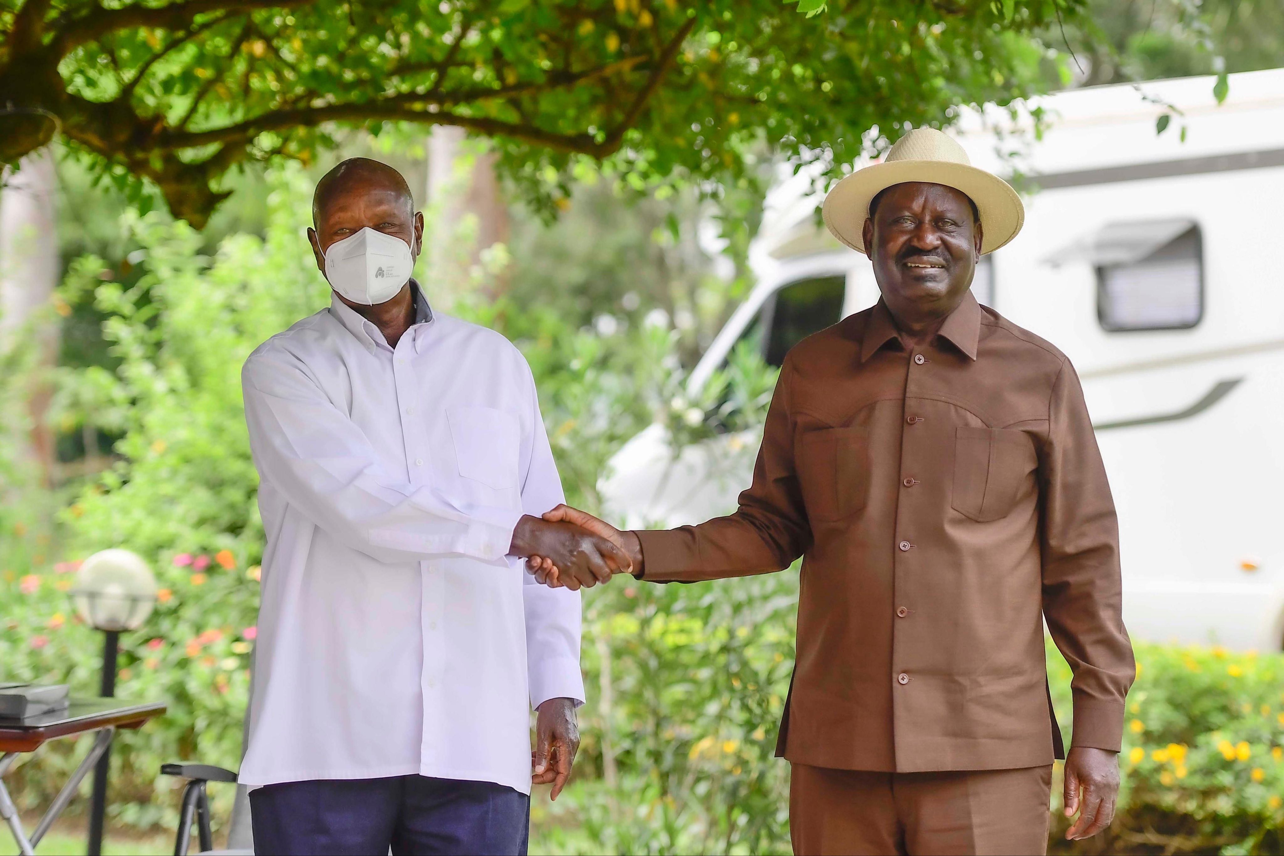 Museveni Mourns 'Freedom Fighter' Raila Odinga