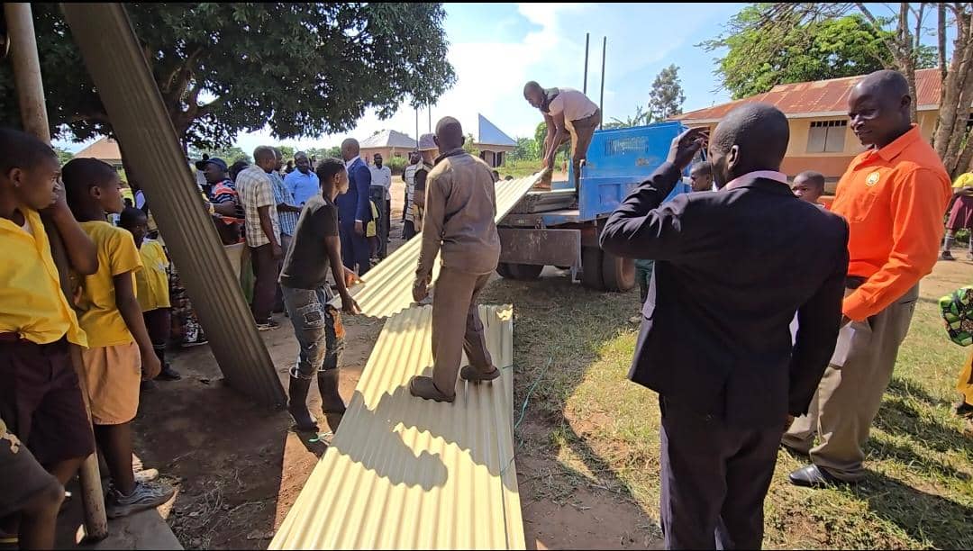 Govt Donates Iron Sheets to Revamp Dilapidated Schools in Mityana