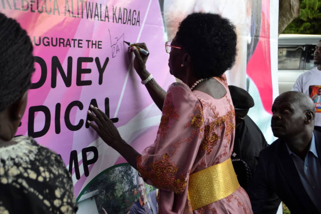 Kadaga Challenges Government on Healthcare, Commends Becky’s Child Foundation
