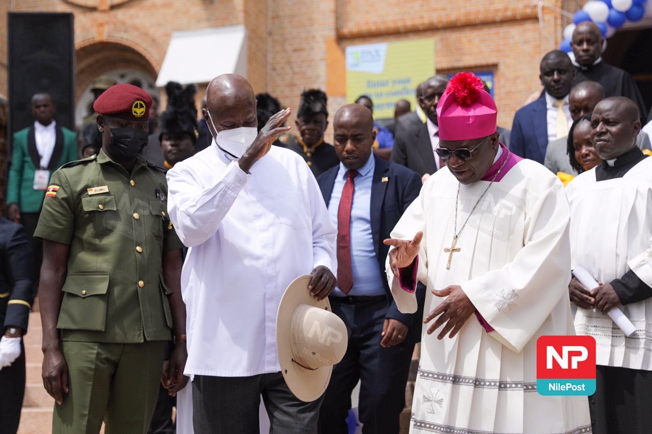 Museveni Urges Christians to Uphold Hard Work as Lubaga Cathedral Marks 100 Years