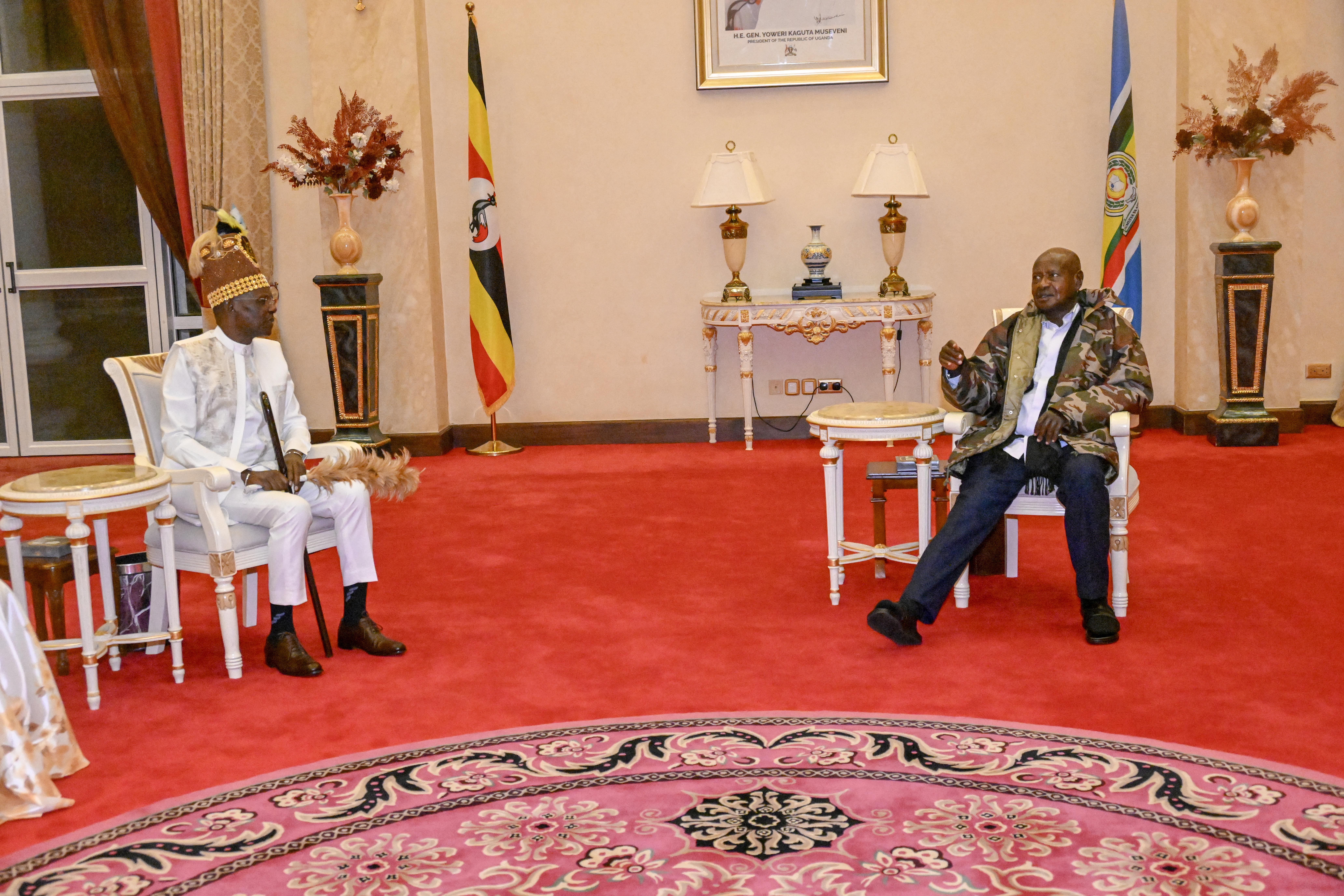 Museveni Discusses Lango's Development With Paramount Chief, Clan Leaders