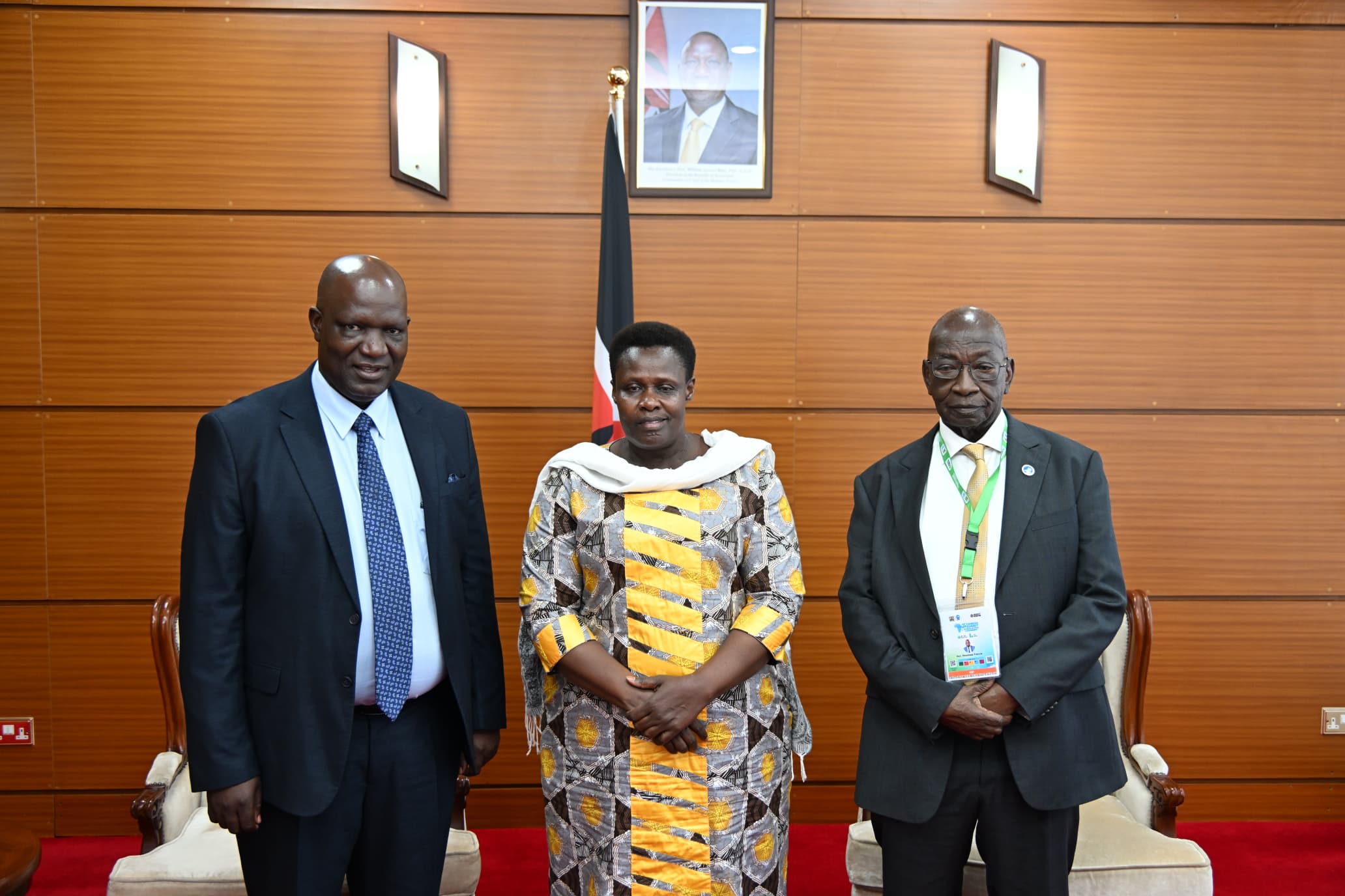 Vice President Alupo in Nairobi for COMESA meeting
