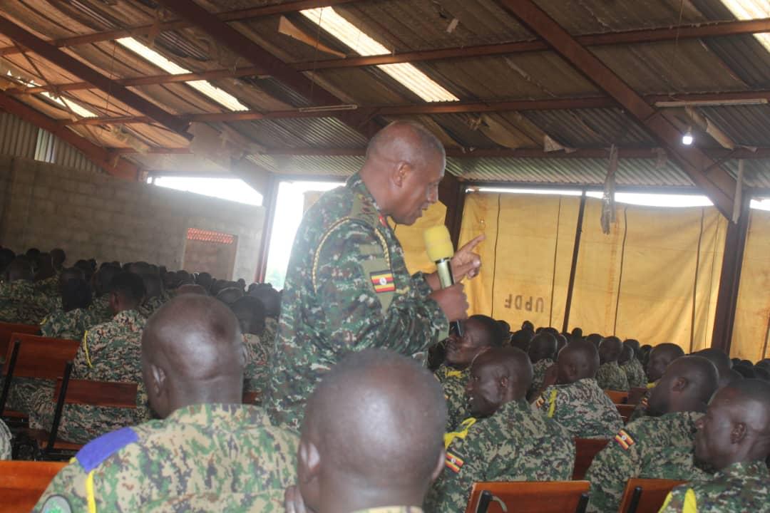 UPDF Urges Battle Group 45 Trainees to Uphold NRA Ideology, Revolutionary Values