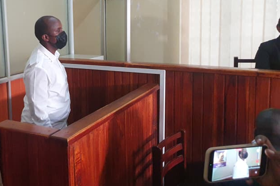 Disgraced Police Officer Nsiima Barigye in Court