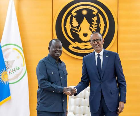 Kagame Hails Odinga's Lifelong Commitment to Democracy