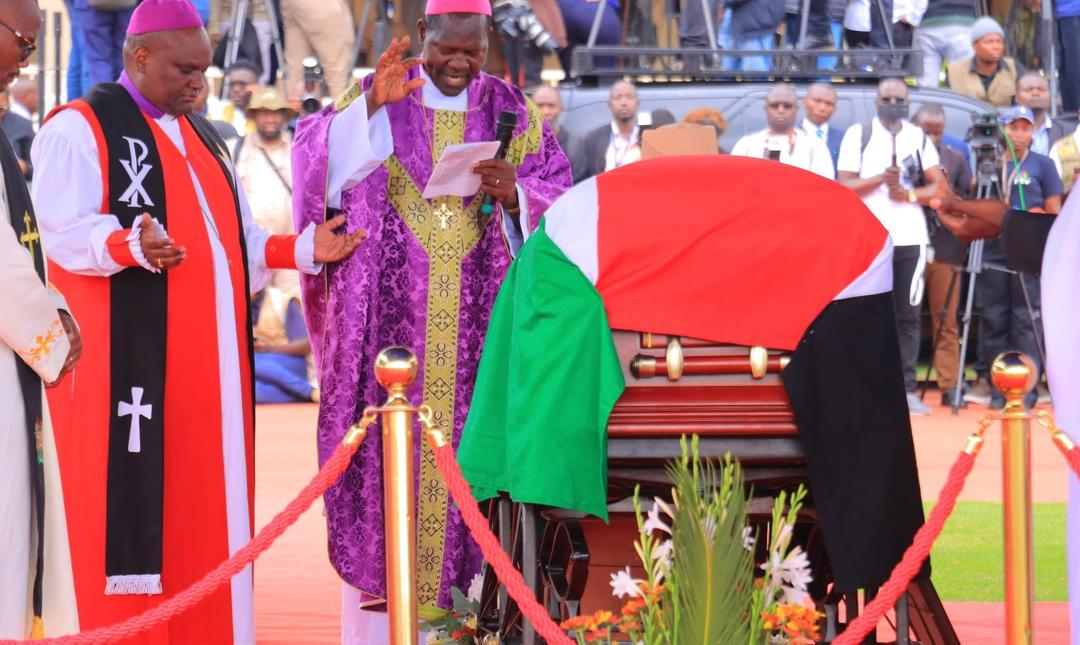 ‘Kenya Is Too Small to Be Divided,’ Bishop Says at Odinga Funeral