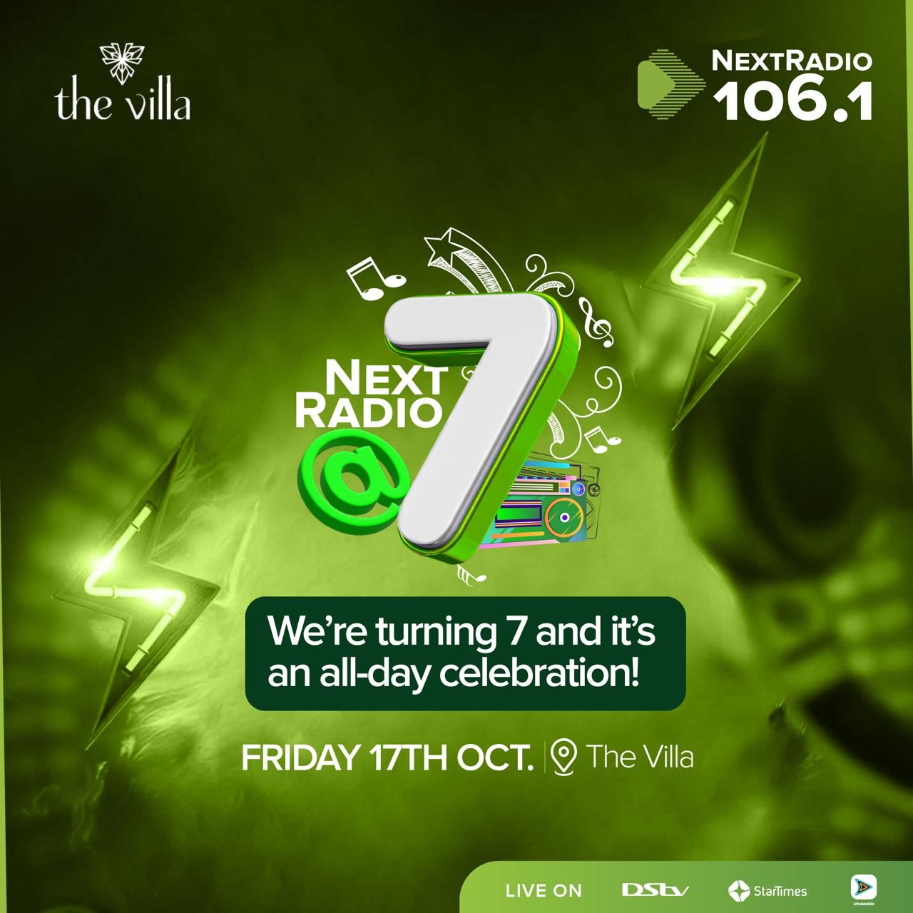 Next Radio Celebrates Seven Years of Hits with Grand Party at The Villa