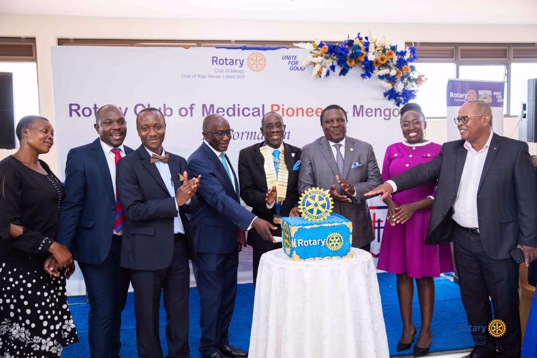 Rotary Kigo Seven Lakes Launches 'Medical Pioneers' Mengo 