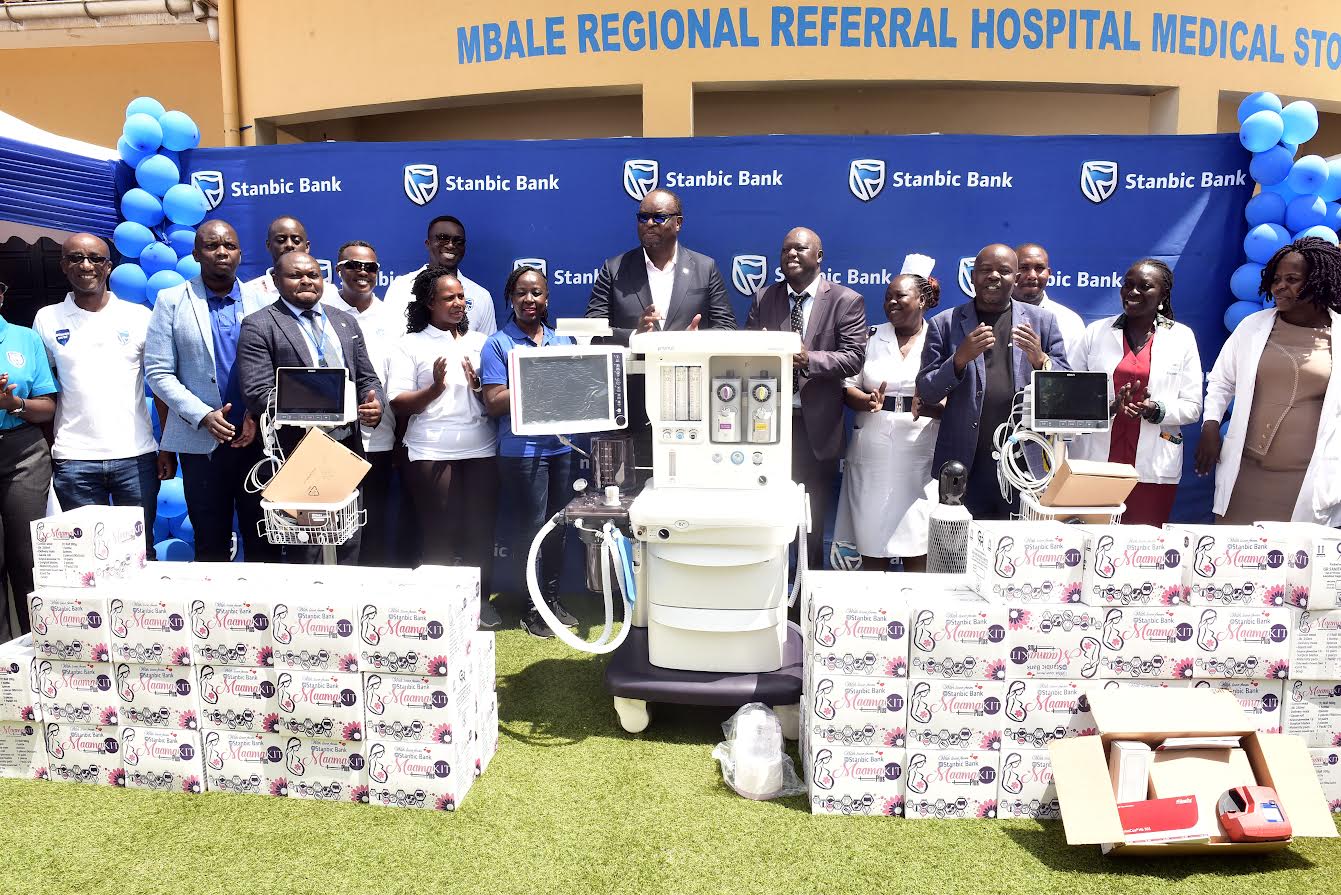 Stanbic Bank Donates Maternal Health Equipment Worth Shs100M to Mbale Referral Hospital