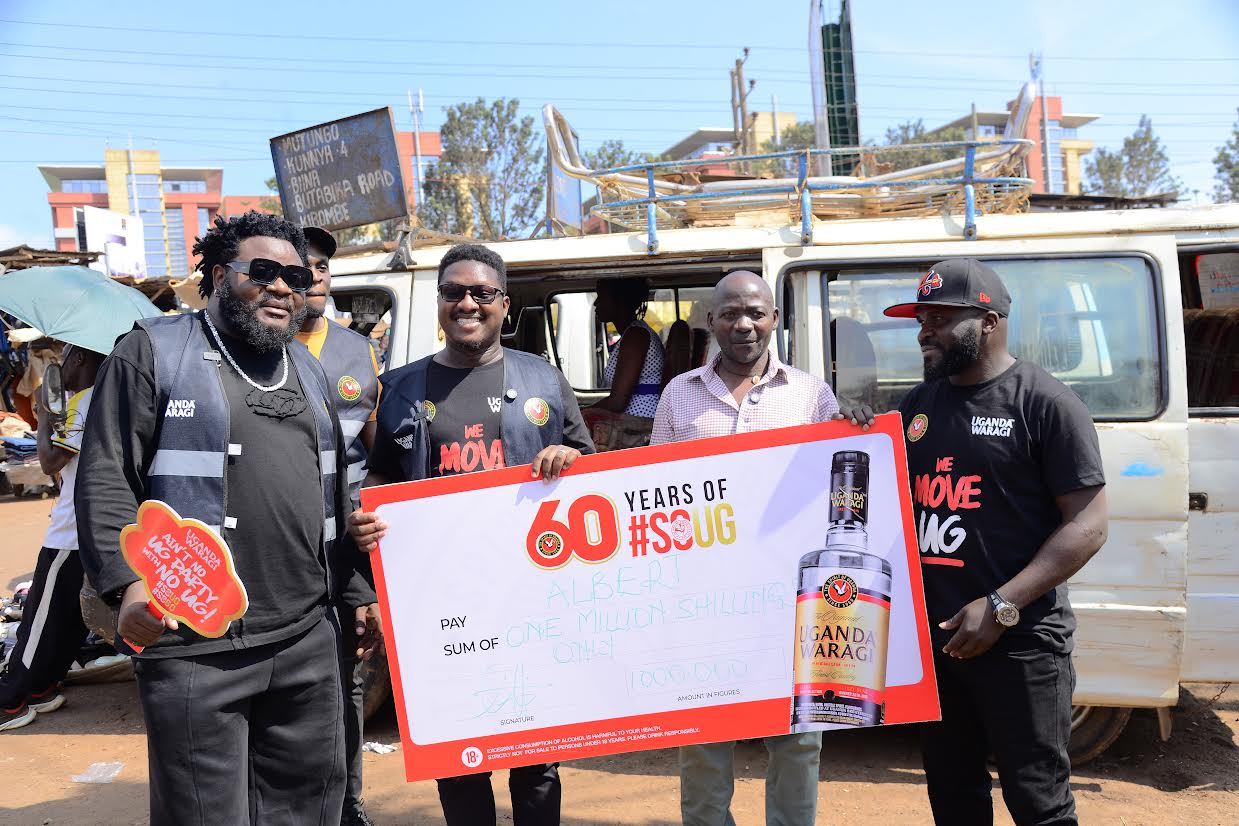 Albert’s Kabagema's 30-Year Journey  as Taxi Driver in Nakawa Celebrated by Uganda Waragi