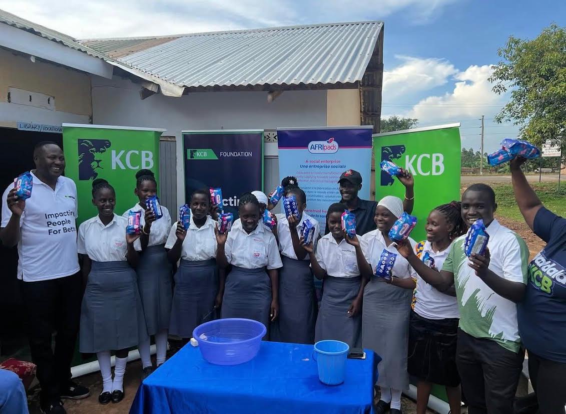 KCB Bank, AFRIpads Uganda Launch Reusable Pad Drive to Champion Menstrual Health in Jinja