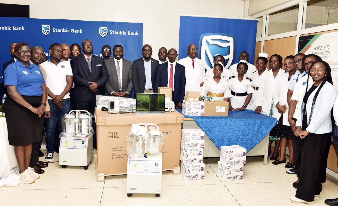 Stanbic Donates Medical Equipment Worth Shs65M to Kawempe Hospital