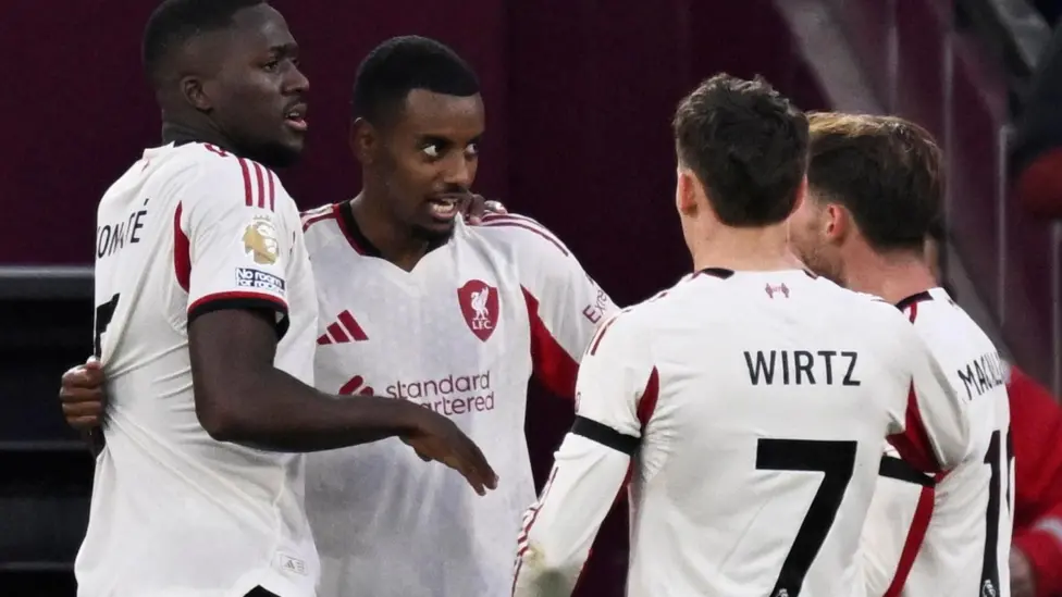 Isak scores as Liverpool stop rot at 10-man West Ham