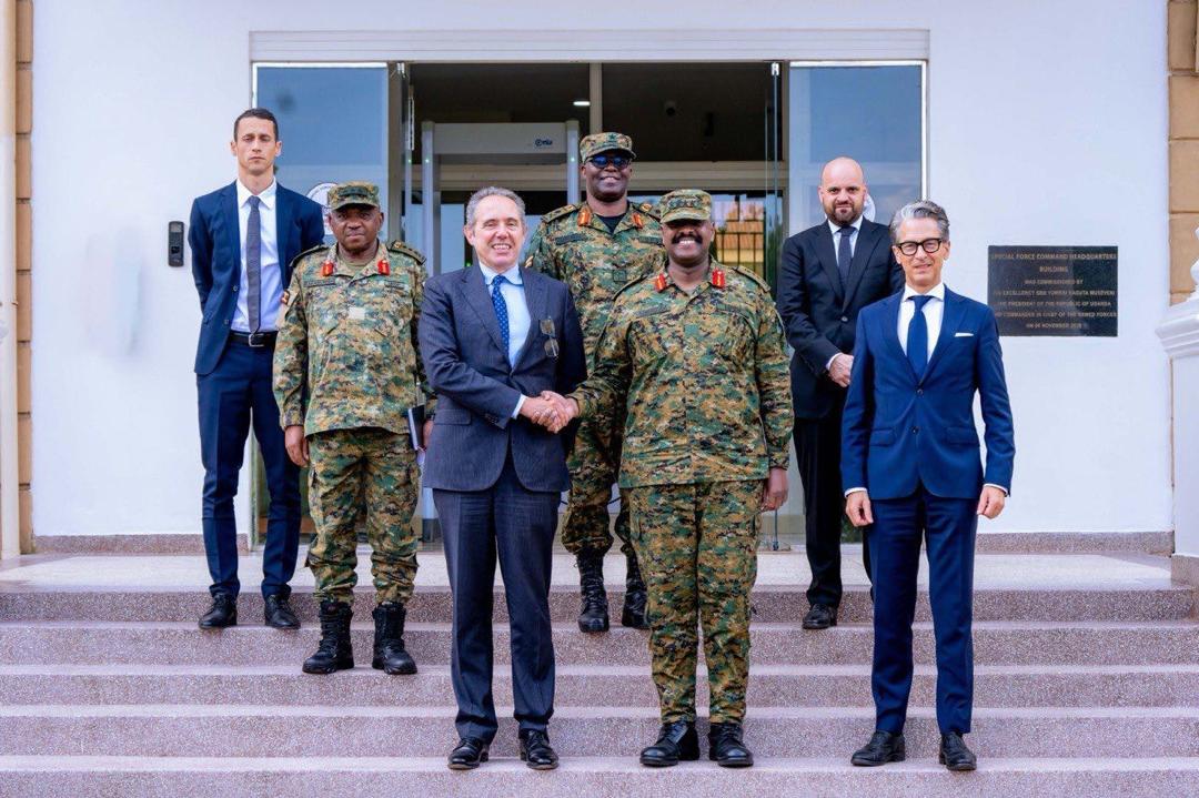 Gen Muhoozi Reaffirms Strong Security Partnership with European Union
