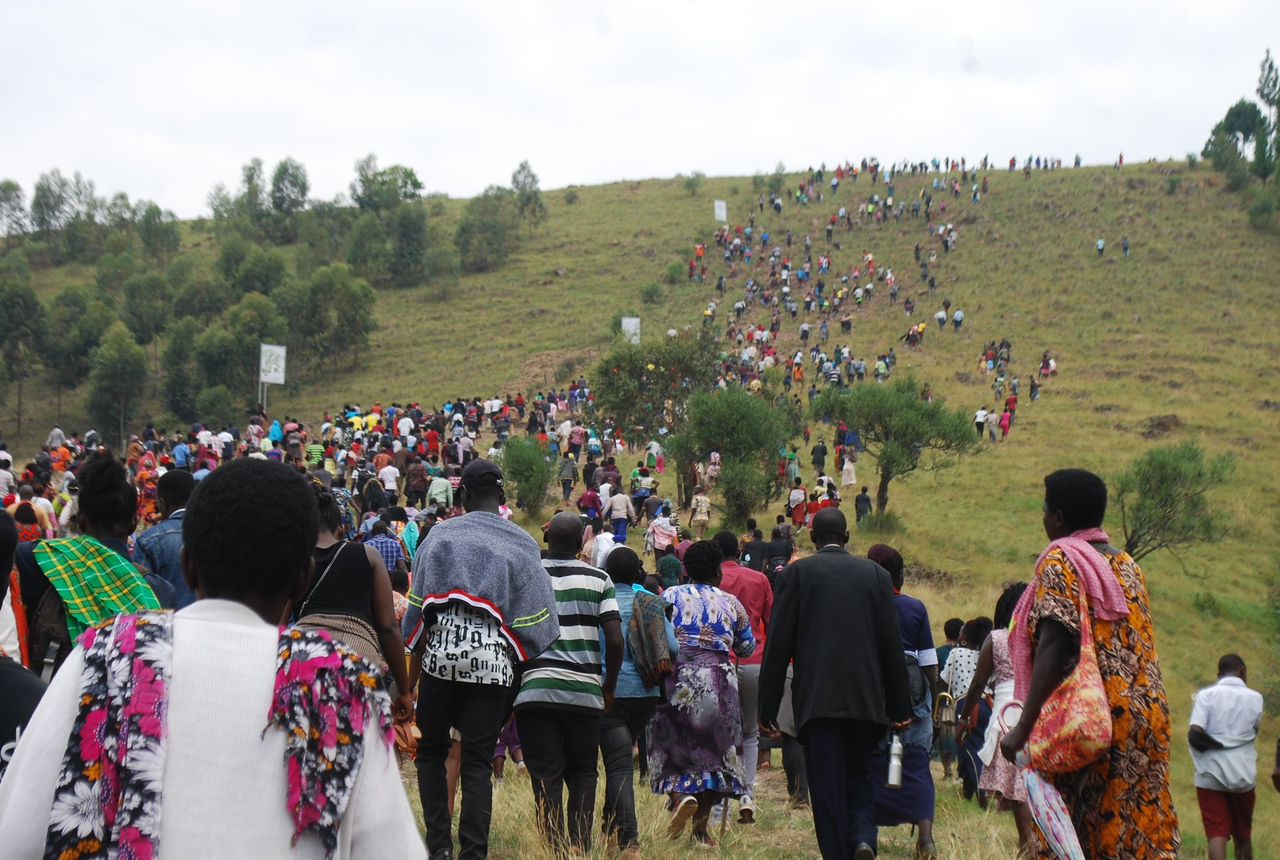 Calvary Hill in Rwampara Emerges as Major Pilgrimage Hub, Drawing Hundreds Seeking Healing and Renewal