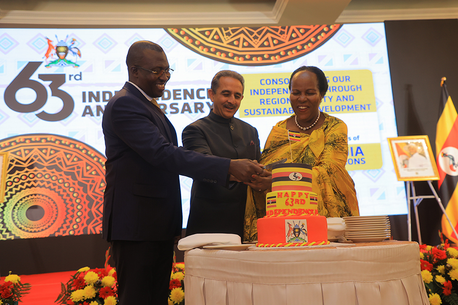 Uganda and India Mark 60 Years of Diplomatic Relations in New Delhi